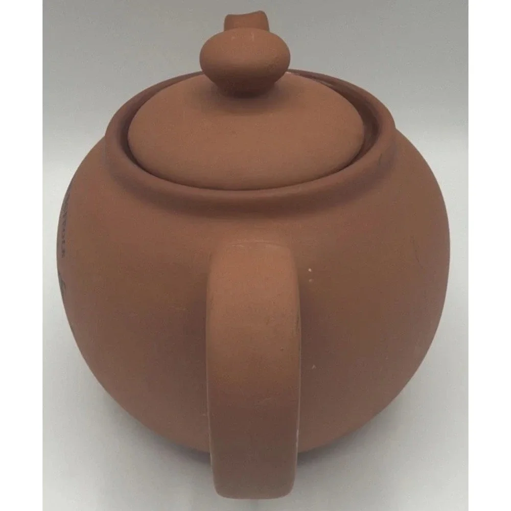 The Original Suffolk Country Tea Pot. Terracotta Henry Watson Pottery England.